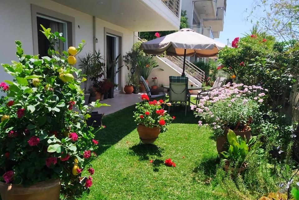 Apartamento Xrysa'S Garden Mesolóngion Exterior foto