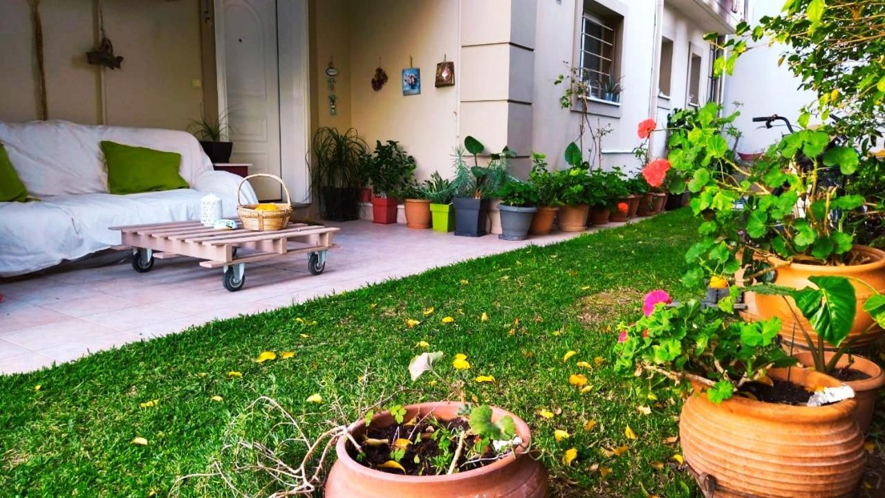 Apartamento Xrysa'S Garden Mesolóngion Exterior foto